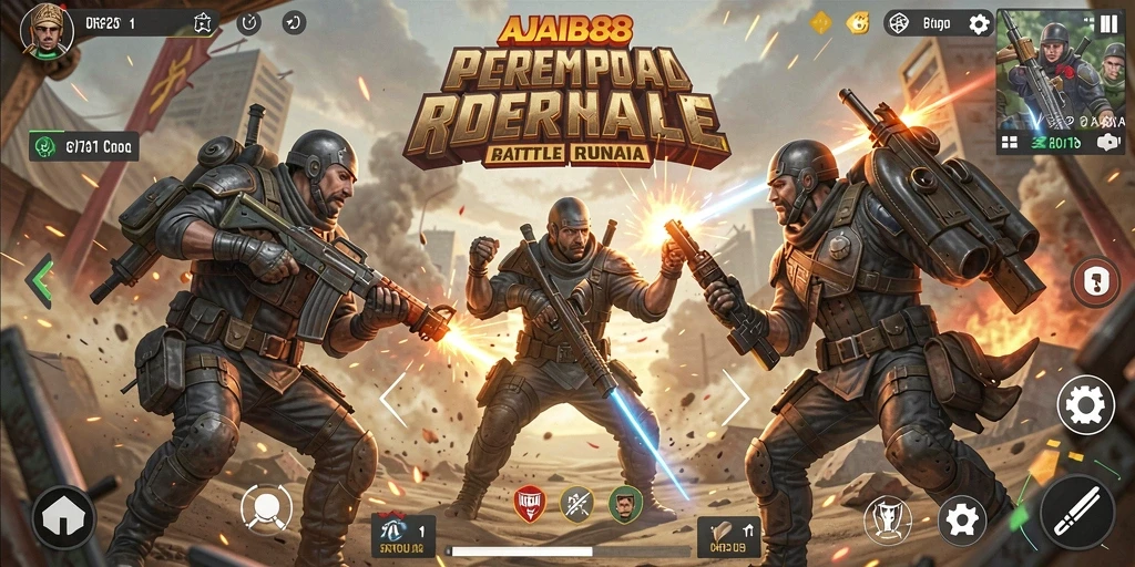 Gameplay AJAIB88 dengan pertempuran seru dan grafik memukau.